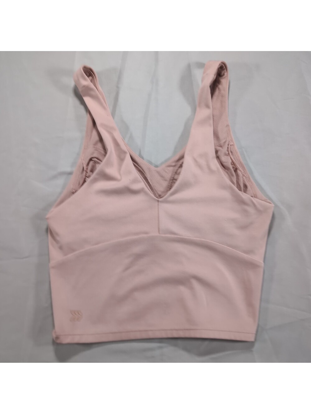 All in Motion dusty rose pink longline sports bra tank top